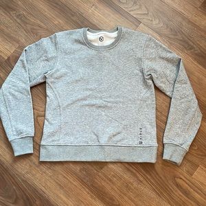 Virus gray crewneck sweatshirt, size XS
